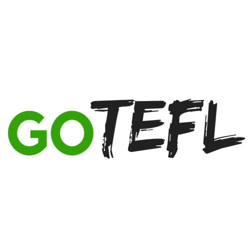 goTEFL logo with big green letters